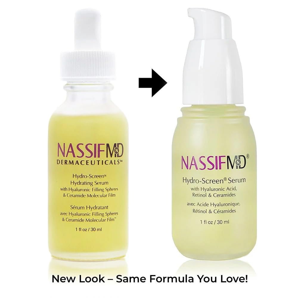 NASSIFMD dispensing pump releasing serum for precise, hygienic application