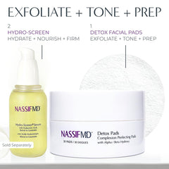 NASSIFMD ingredient label closeup highlighting acid blend transparency