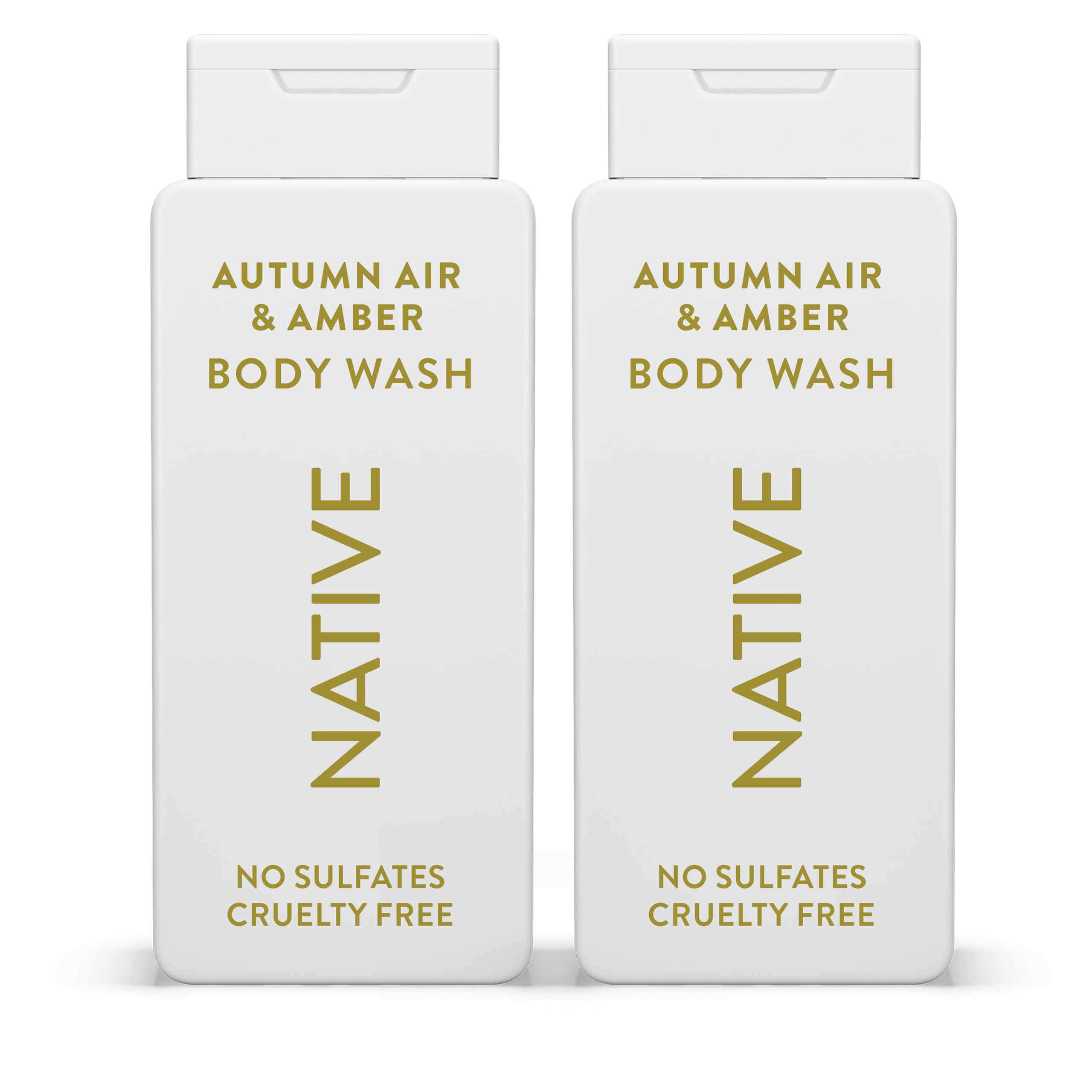 Native bottle front packaging showing scent label and clean design benefits