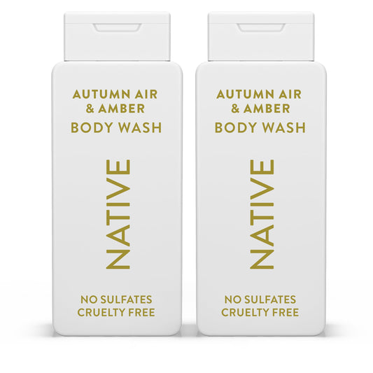 Native bottle front packaging showing scent label and clean design benefits