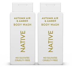 Native bottle front packaging showing scent label and clean design benefits