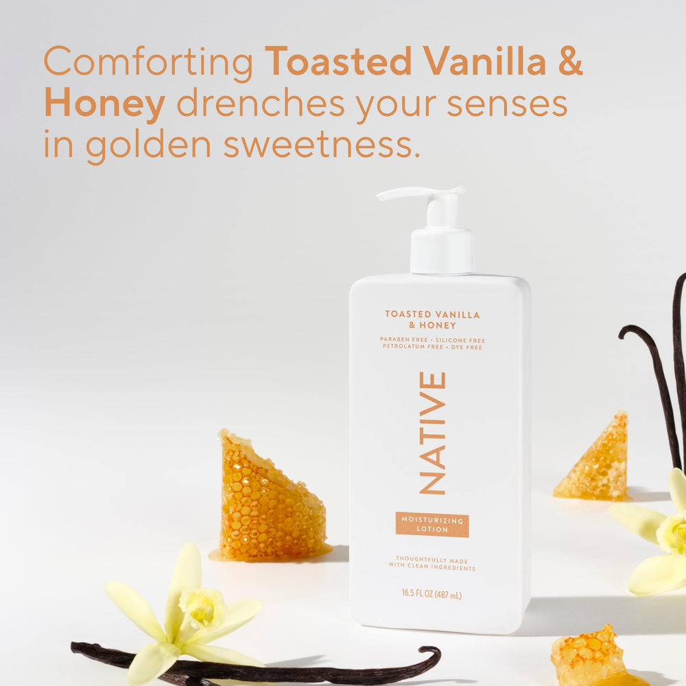 Native bottle label detail highlighting clean-ingredient reassurance