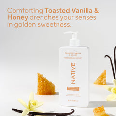 Native bottle label detail highlighting clean-ingredient reassurance