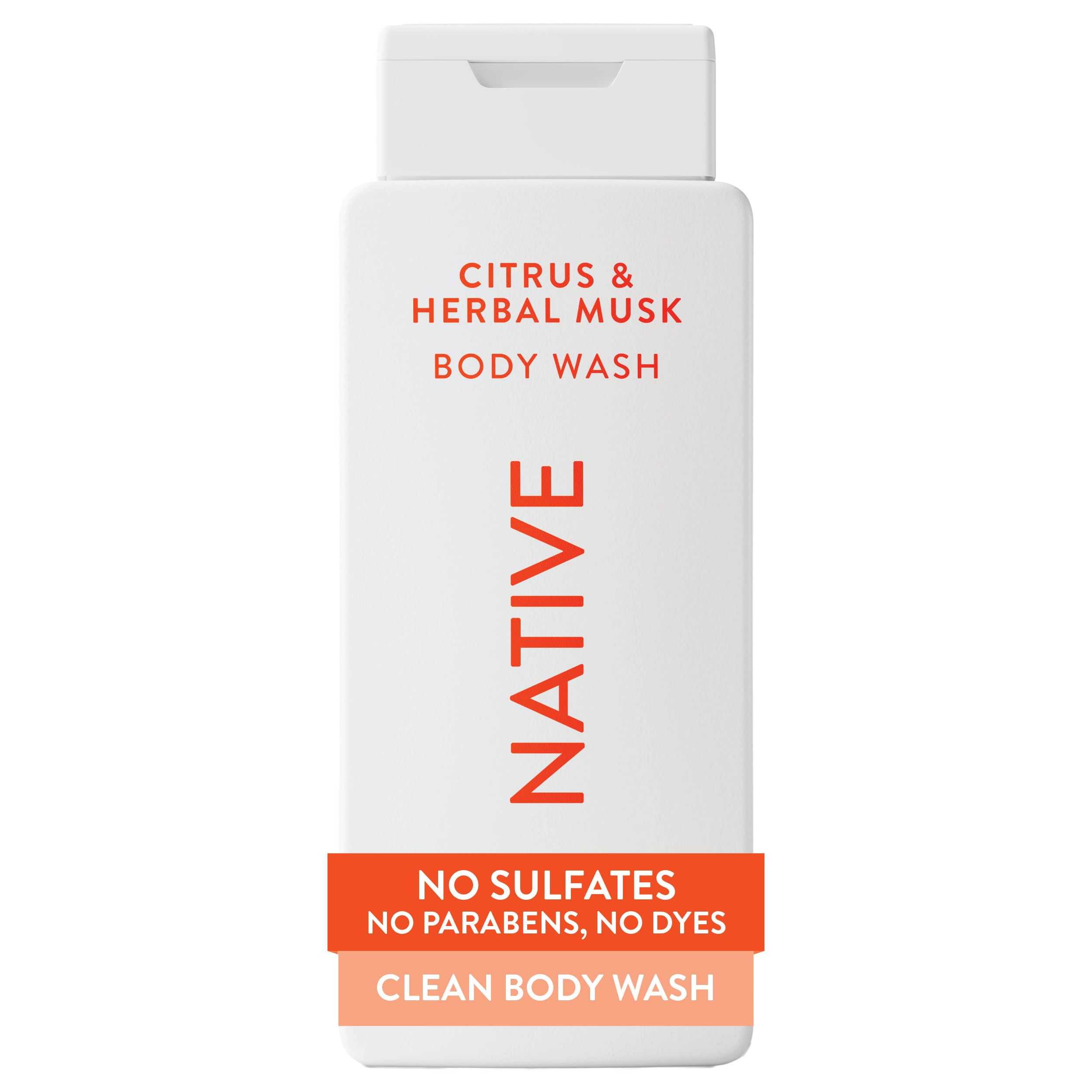Native front packaging showing bottle and clear scent identity for easy selection