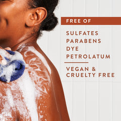 Native pump dispensing creamy lather, demonstrating rich suds and moisturizing wash