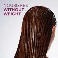 Native conditioner dispensed in palm, easy-rinse formulation benefit