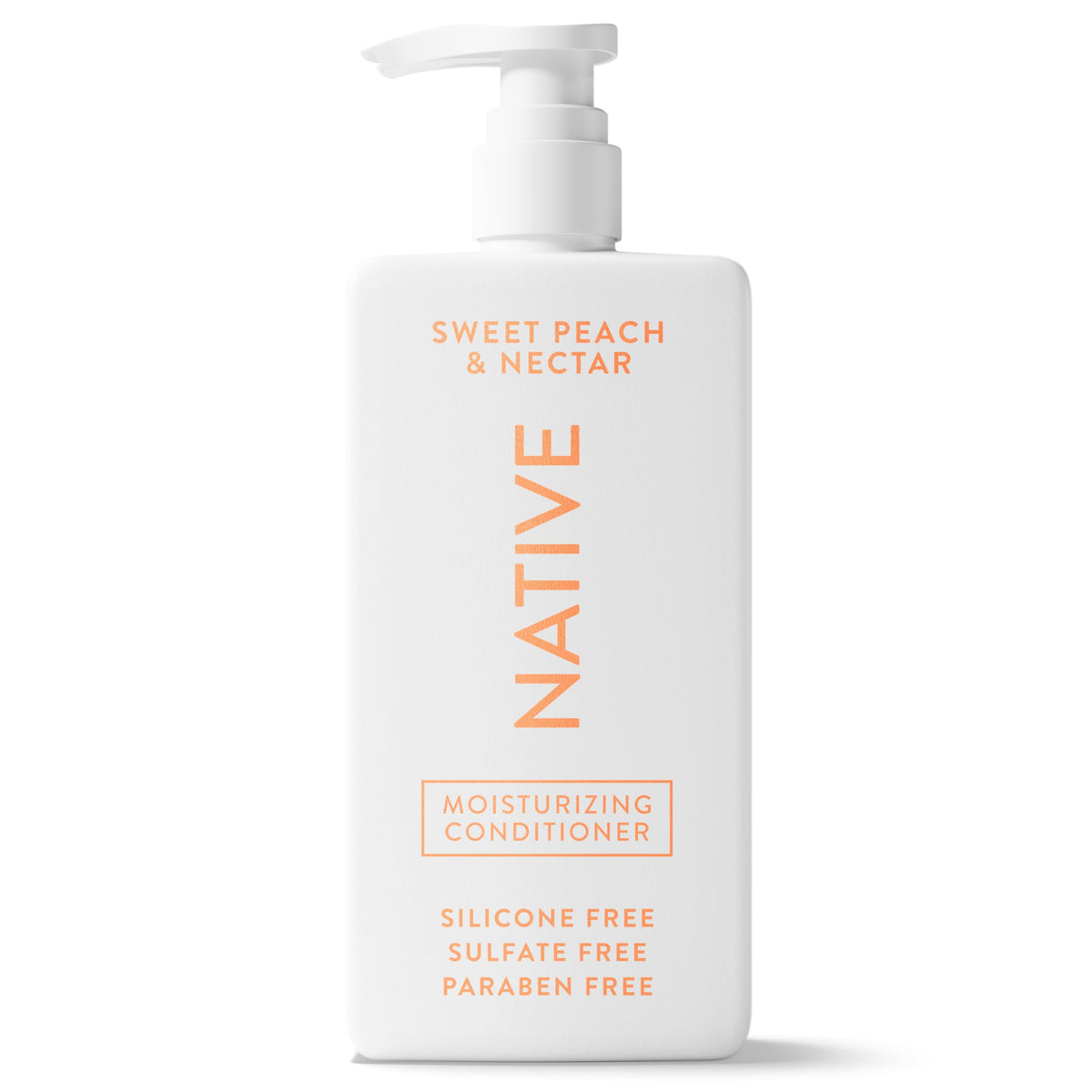 Native conditioner front label showing product name and scent benefits