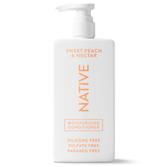 Native conditioner front label showing product name and scent benefits