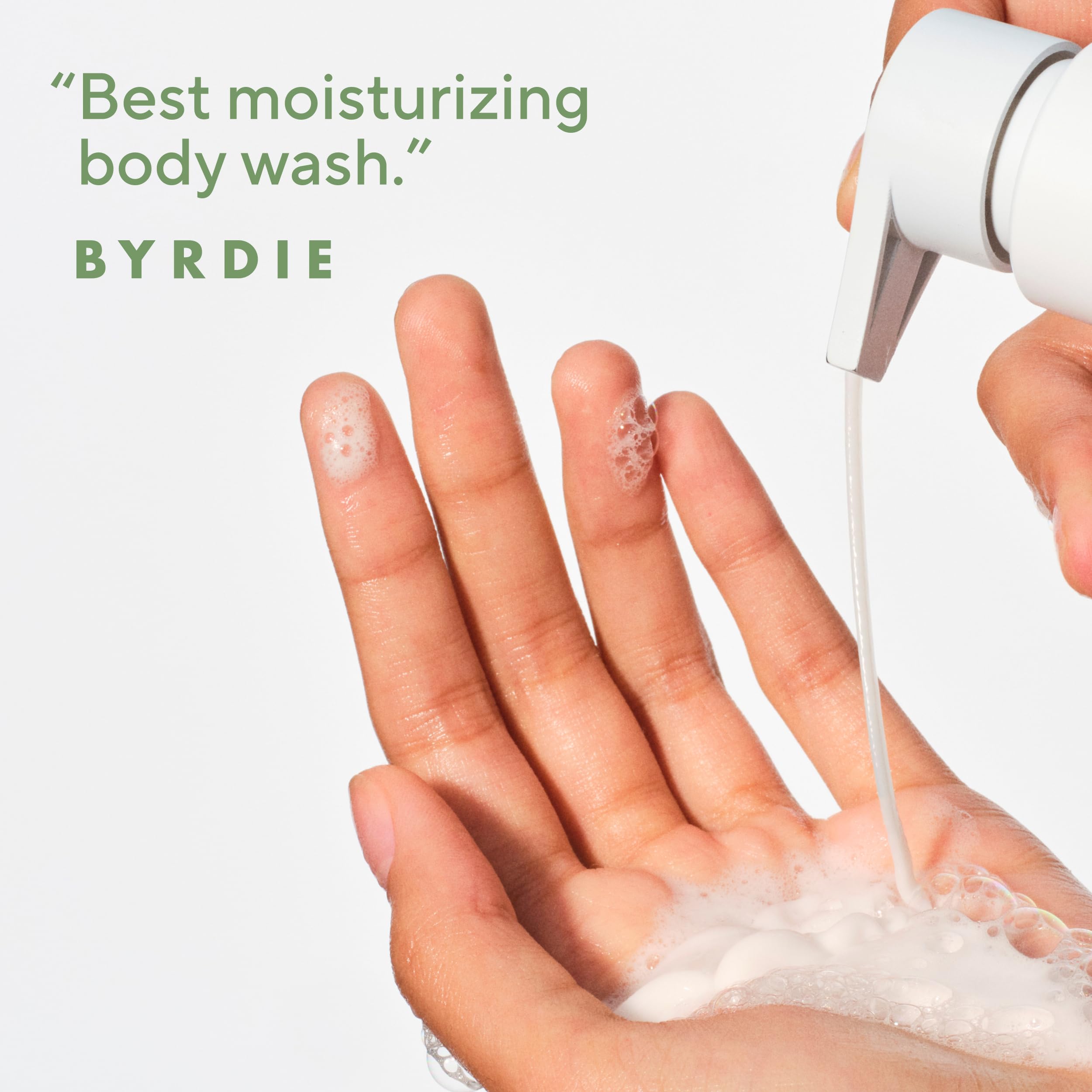 Native creamy lather close-up showing rich foam for deep hydration