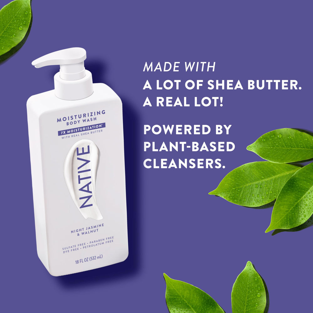 Shea butter ingredient visual highlighting Native’s moisturizing performance
