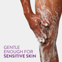 native rinse detail showing residue-free finish for soft, non-greasy skin