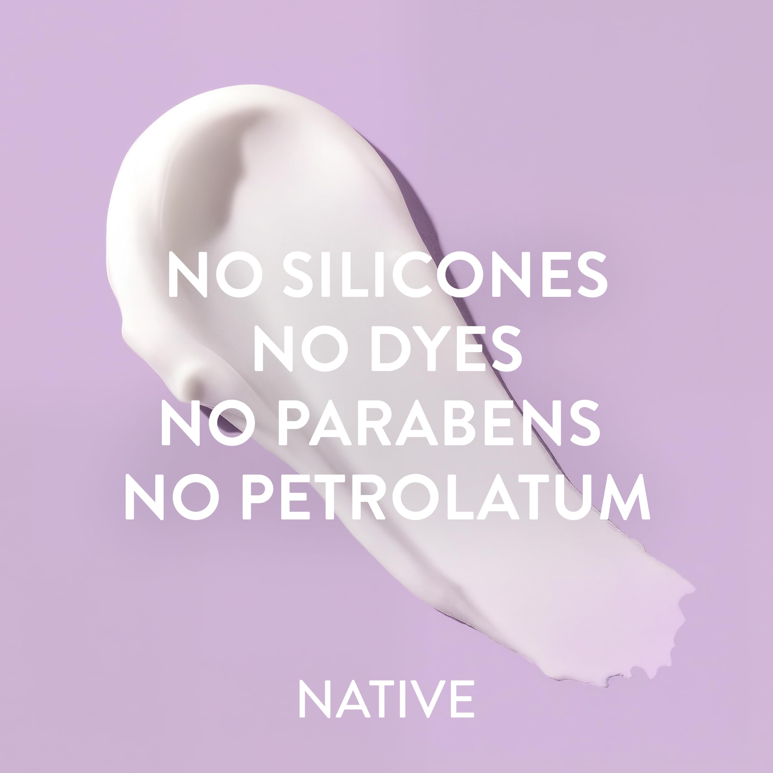 Native bottle next to a hand showing 16.5 fl oz size and scale