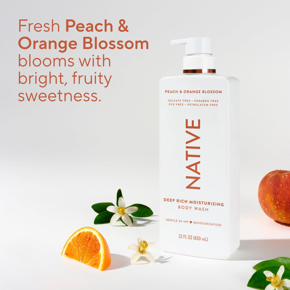 Native label close-up featuring awards and clean-ingredient reassurance benefit
