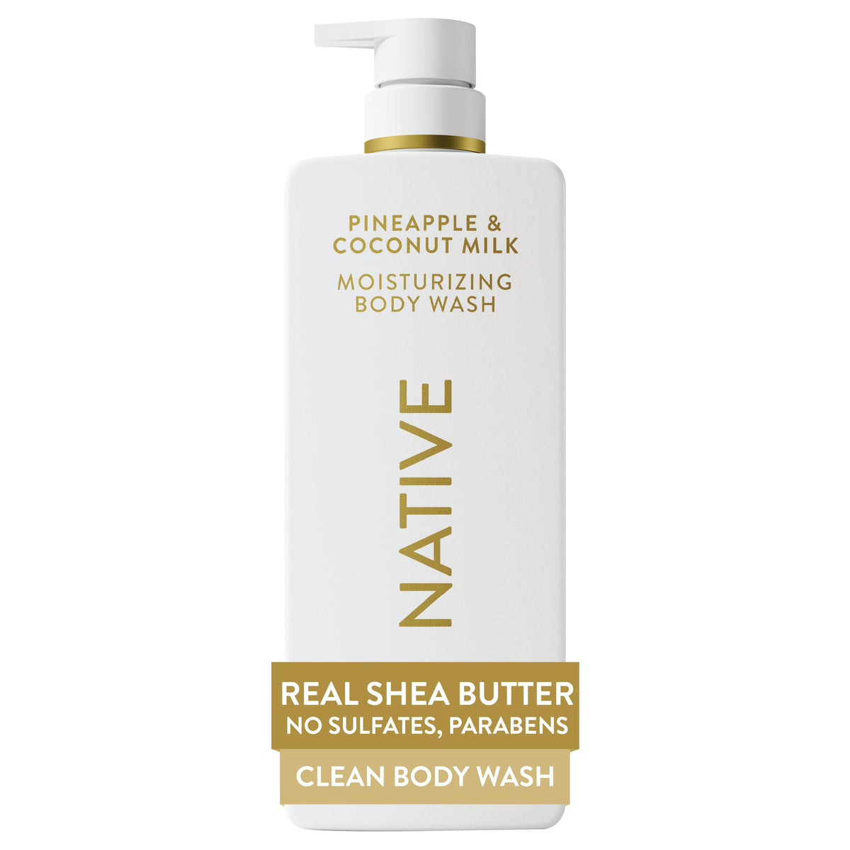 Native front packaging showing 22 oz bottle and benefits