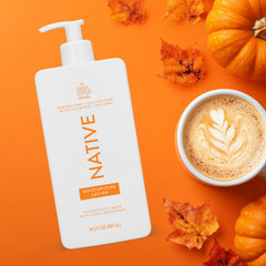 Native cream texture close-up showing smooth formula that absorbs and hydrates