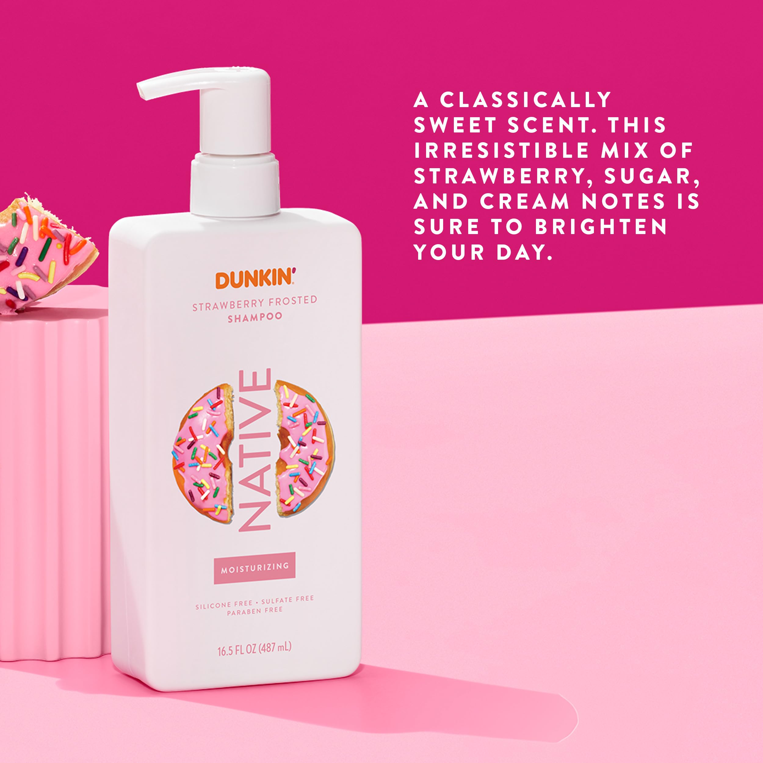 Creamy foam texture from Native shampoo demonstrating gentle lather benefit