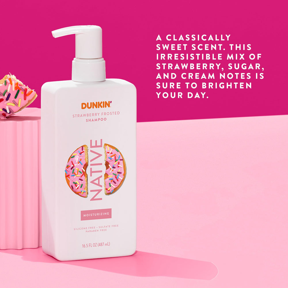 Creamy foam texture from Native shampoo demonstrating gentle lather benefit