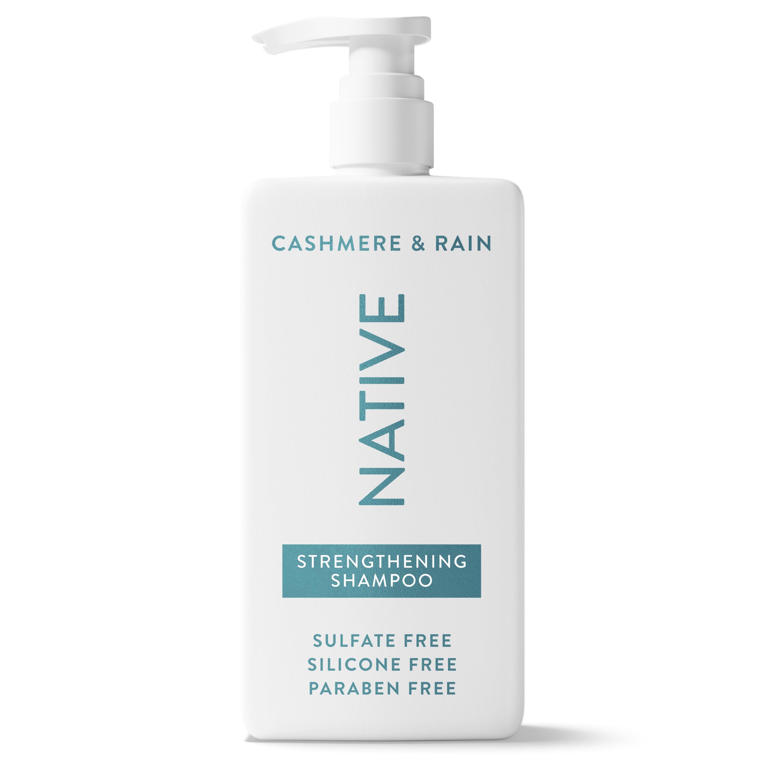 Native back label ingredient list visible, helps shoppers check clean formulation