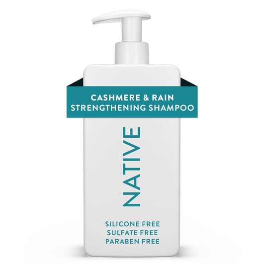 Native front bottle showing label and 16.5 fl oz size, clear branding benefit