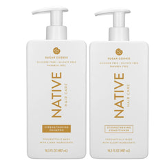 Native bottle front view showing sugar cookie scent and holiday packaging benefit