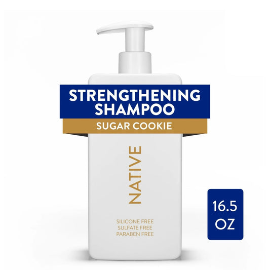 Native close-up of pump and label highlighting scent and clean ingredients