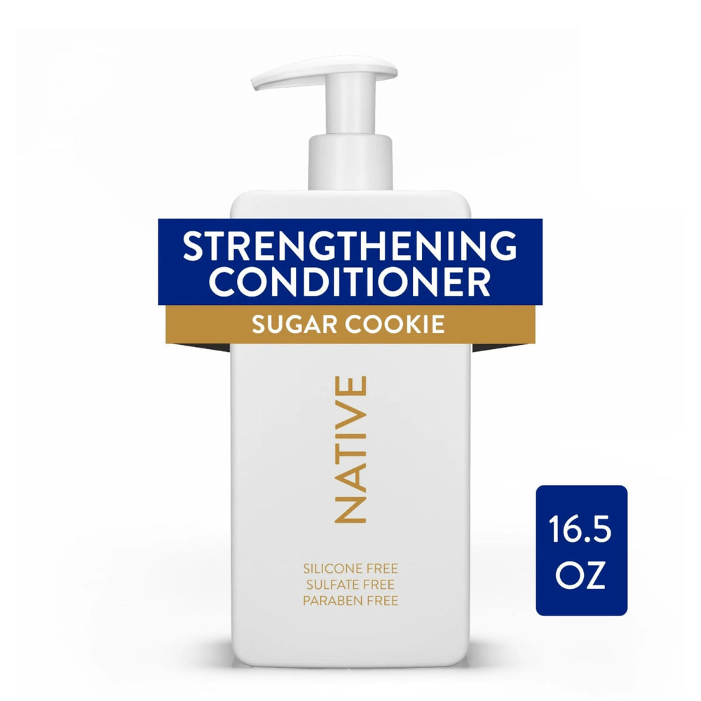 Native creamy conditioner texture close-up showing smooth detangling benefit