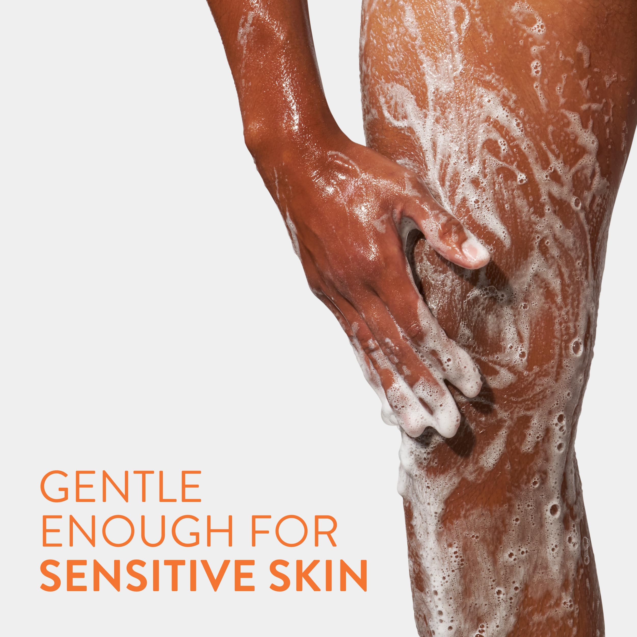 Native body wash in shower setting showing non-greasy fresh finish