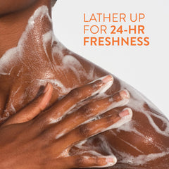 Native label close-up showing clean ingredients and gentle formulation