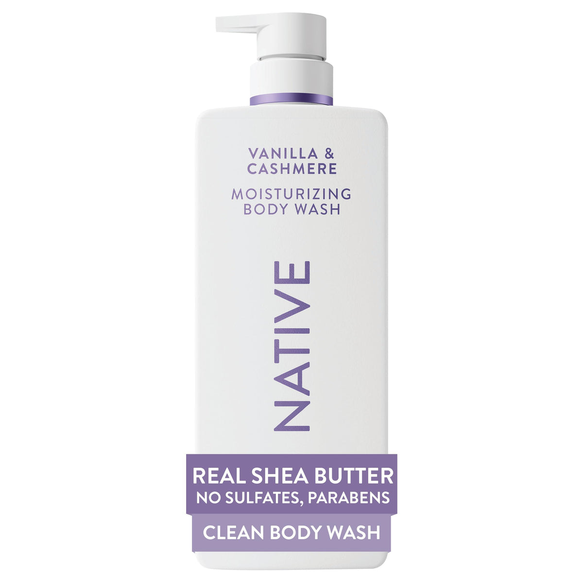 Native front packaging showing 22 oz bottle and clean design for easy purchase