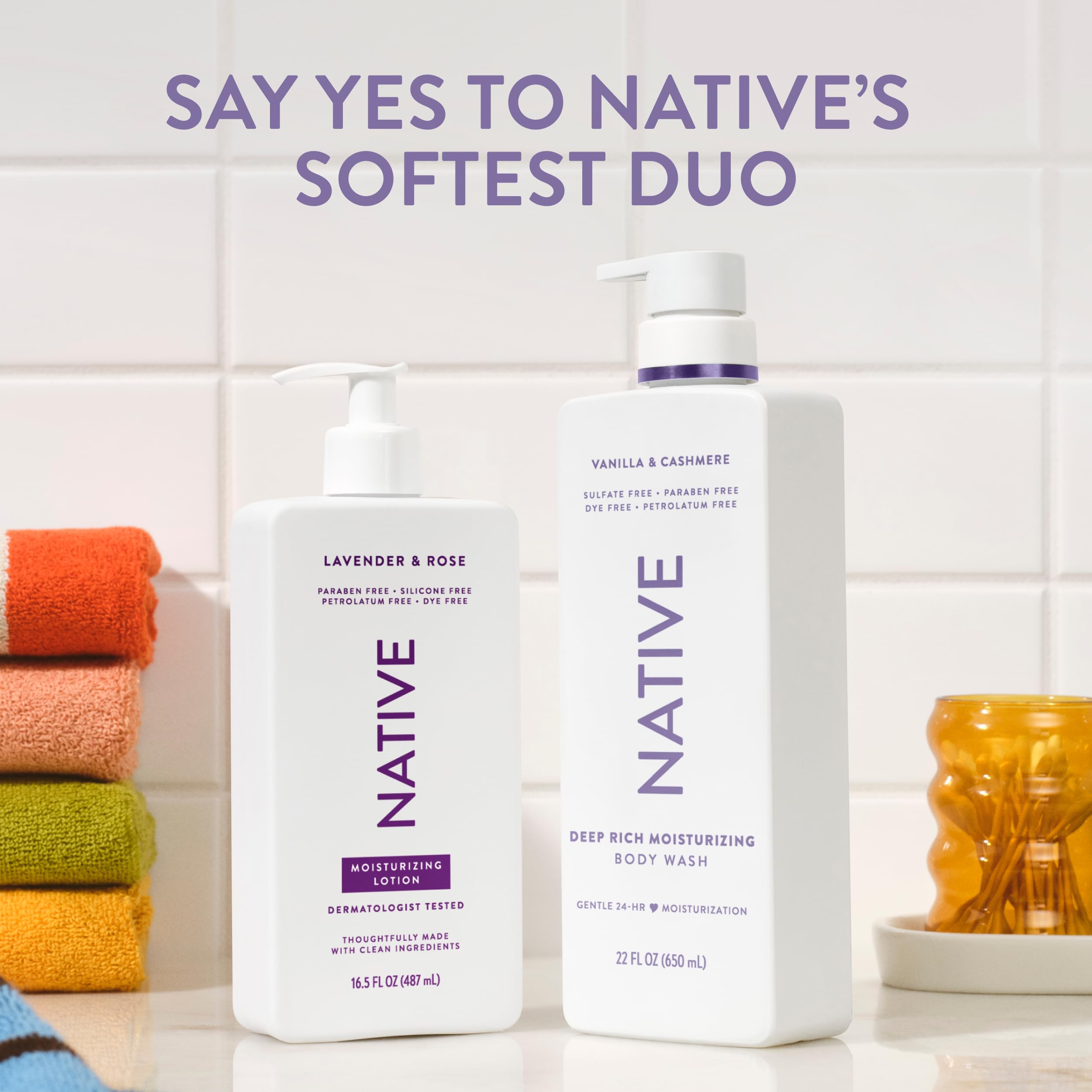Native packaging laid flat emphasizing responsible sourcing and eco-conscious benefit