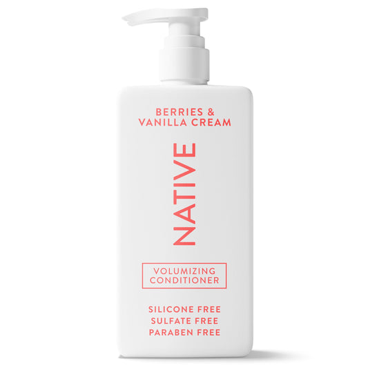 Native front bottle showing label and volume for quick product recognition and benefits