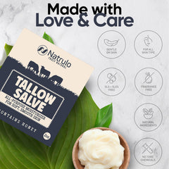 Natrulo beeswax detail showing sealant property for lasting moisture