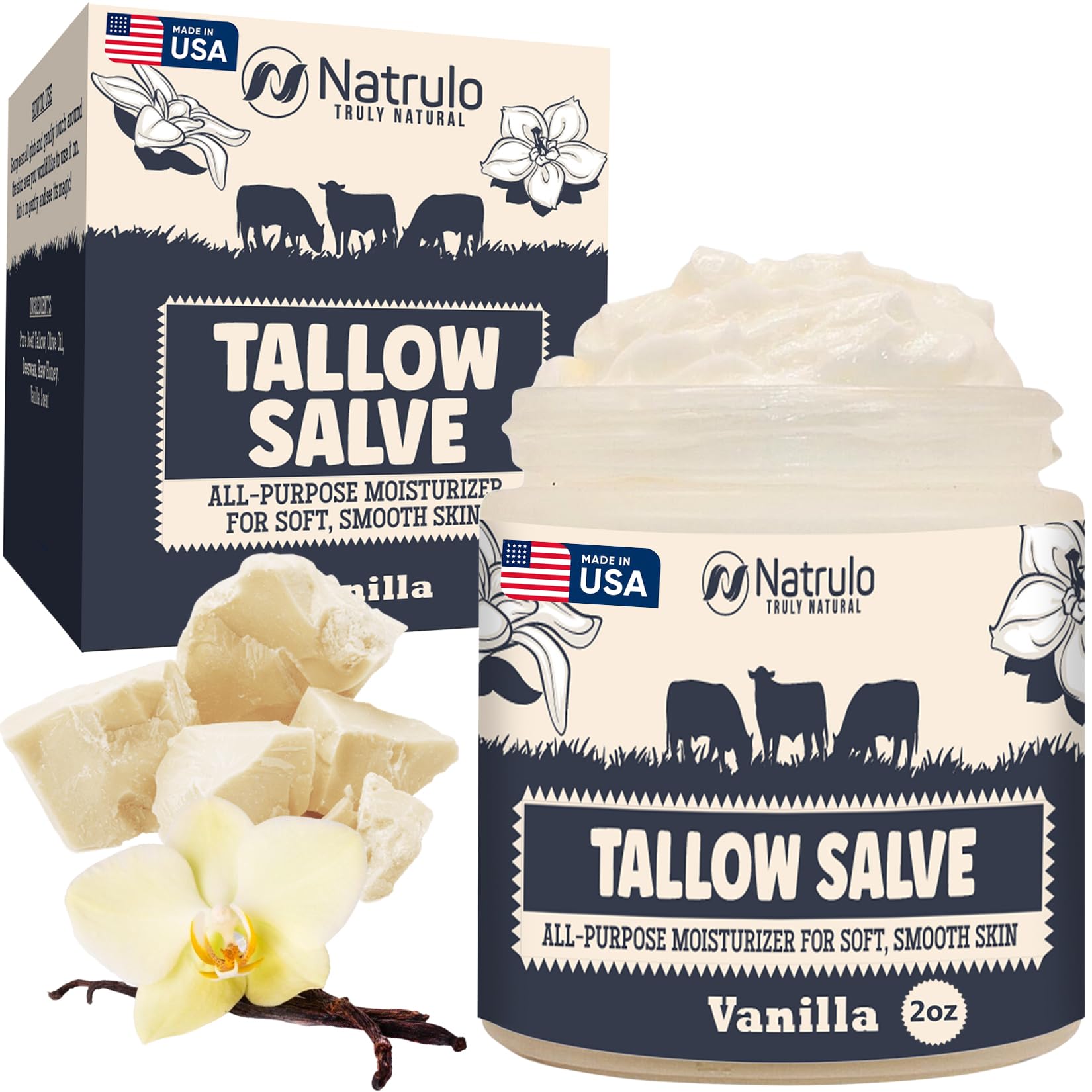Natrulo front jar showing product packaging and clear branding benefit: easy identification