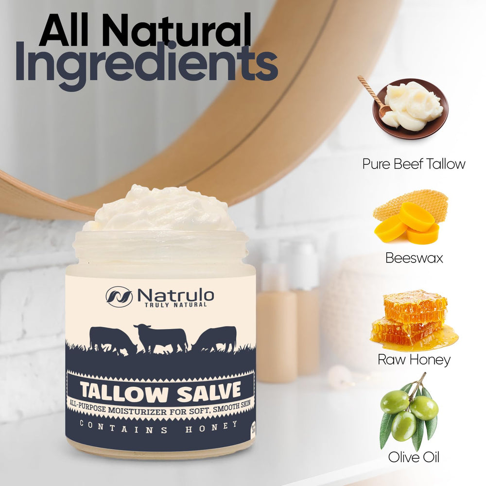 Natrulo jar size comparison next to coin showing portable convenience