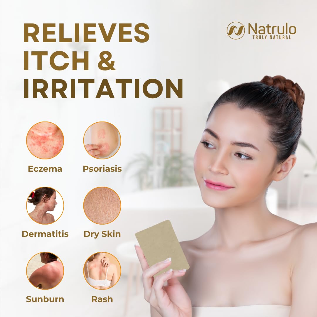 Closeup of Natrulo bar texture highlighting creamy oatmeal benefit