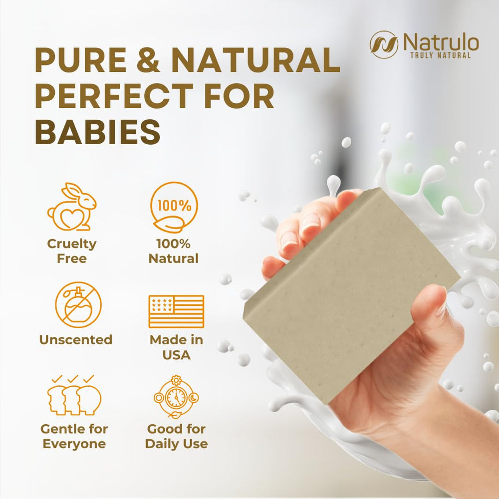Natrulo label closeup listing natural ingredients and purity benefit