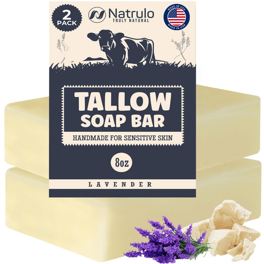 Natrulo front packaging showing bar and calming lavender scent benefit
