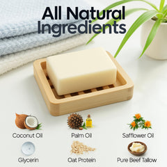 Natrulo label detail listing simple ingredients for transparency benefit