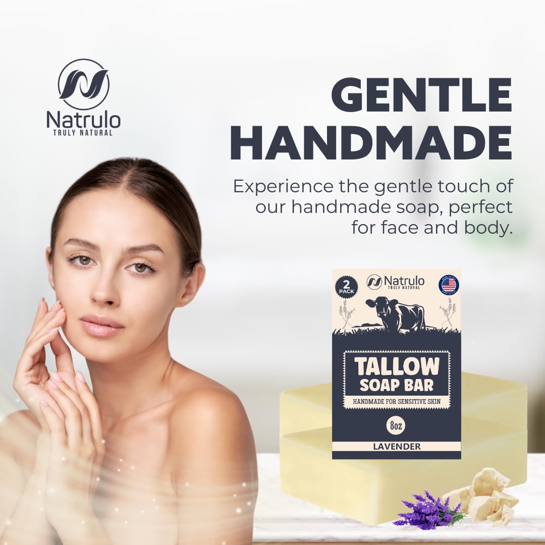 Natrulo bar in bathroom with lavender for a relaxing bathing environment