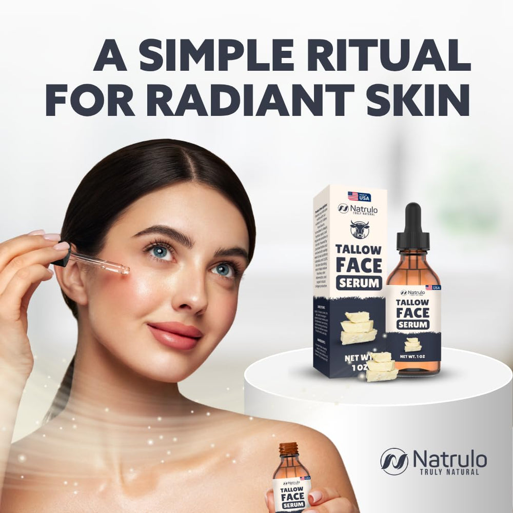 Natrulo lifestyle model with glowing skin after regular use