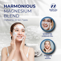 Natrulo soap bar in hand displaying compact size and easy grip