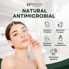 Natrulo soap on bathroom shelf promoting daily routine inclusion