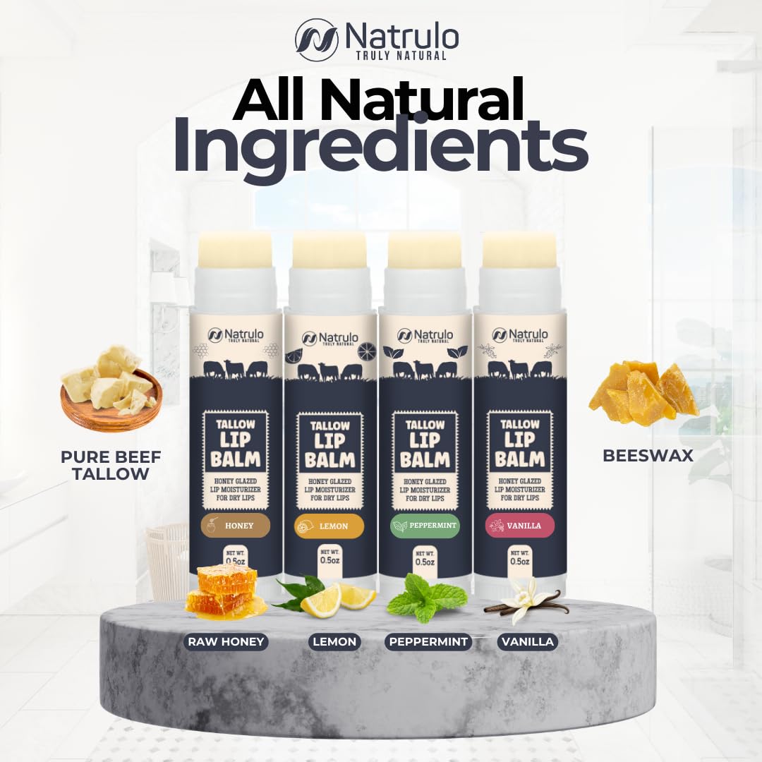 Natrulo variety pack lineup showing honey lemon peppermint vanilla