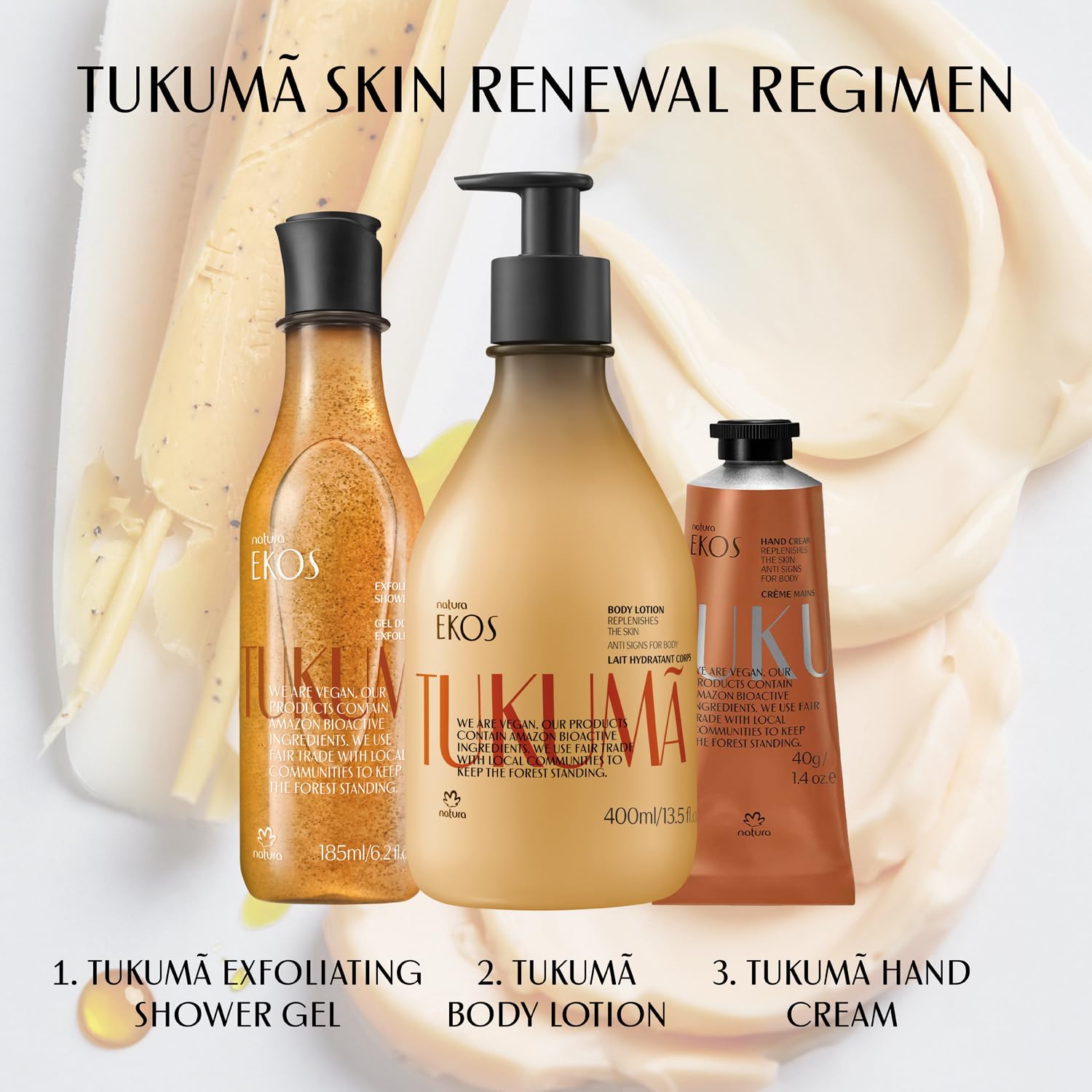 natura in bathroom setting illustrating daily routine and hydrated skin
