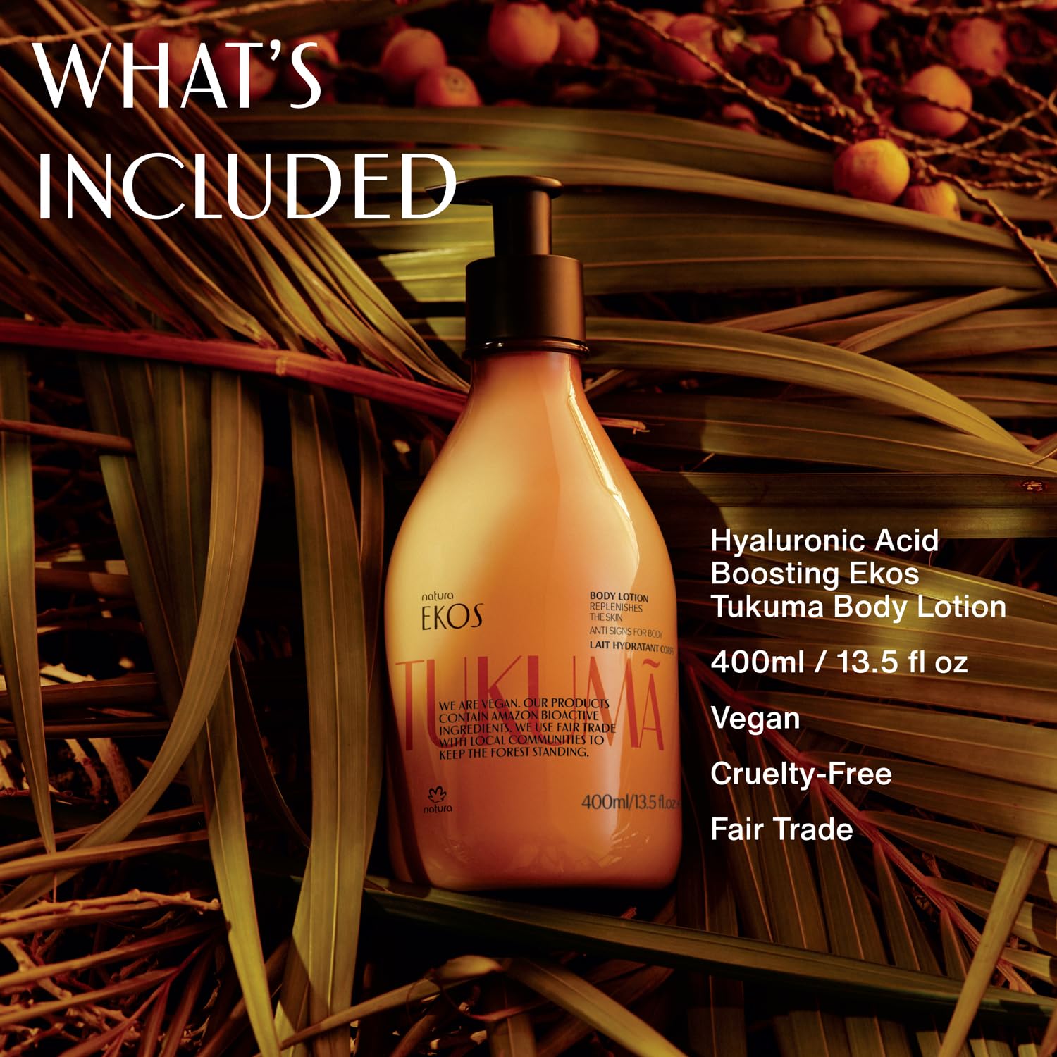 natura hand applying lotion showing quick absorption and smooth feel