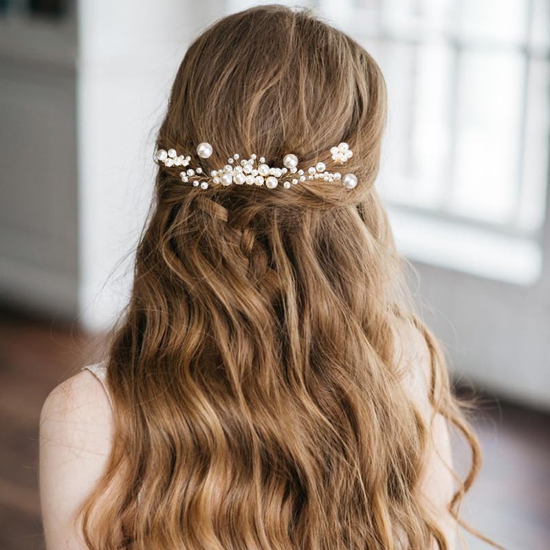 Naturahand in-hair bridal updo demonstrating secure hold and elegant finishing touch