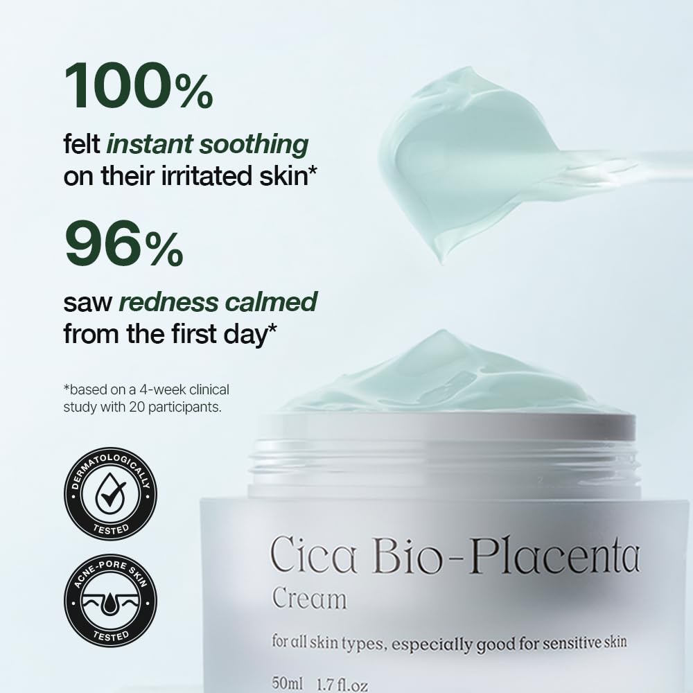 NATURAL DERMA PROJECT cream being spread on hand for fast relief
