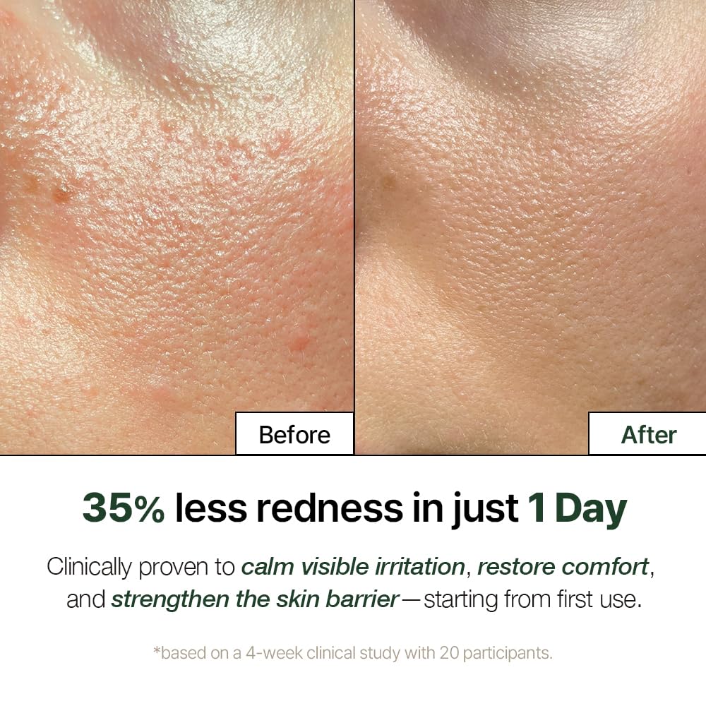 NATURAL DERMA PROJECT centella leaf and ingredient focus calming benefits