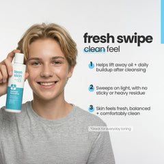 Natural Outcome visible skin texture comparison illustrating smoother pores