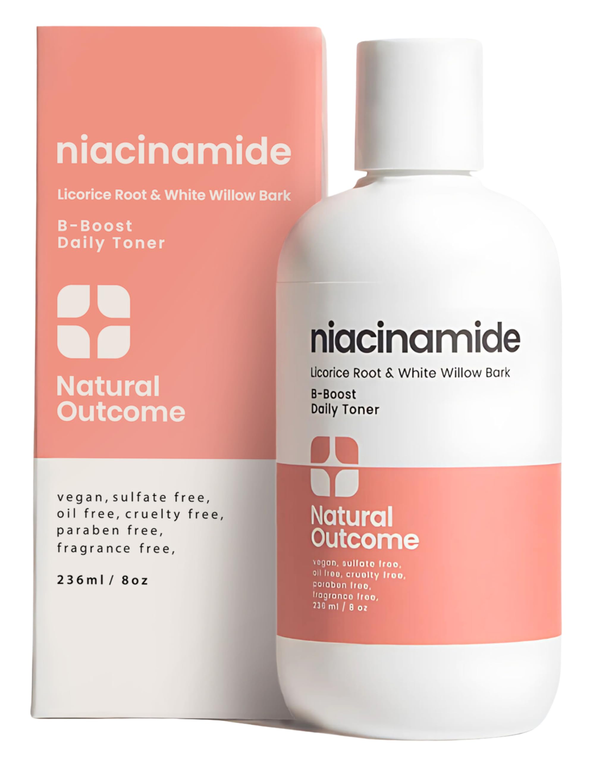 natural outcome front bottle showing packaging and easy application benefit